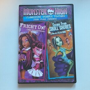 Monster High Double Feature DVD - Purple, Green, Blue